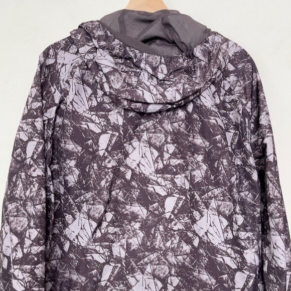 TOPMAN Mens Medium Camo Hooded Zip Neck Pullover - Picture 10 of 11